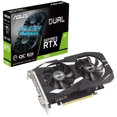 خرید کارت گرافیک Asus Dual GeForce RTX3050 OC 6GB GDDR6