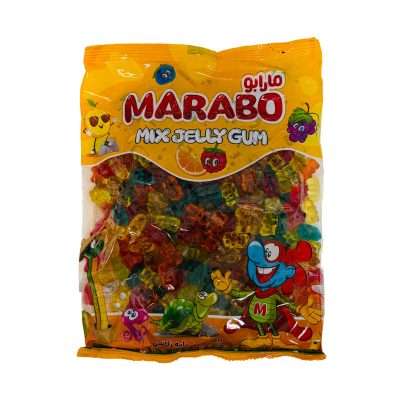پاستیل خرسی با طعم چندمیوه مارابو - 1000 گرم